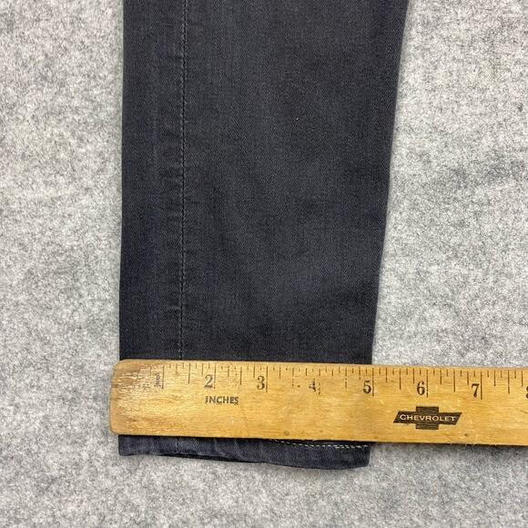 AG jeans women’s 25 THE FARRAH SKINNY ANKLE  black faded Y2K punk Emo rock 24/27 - Picture 8 of 11